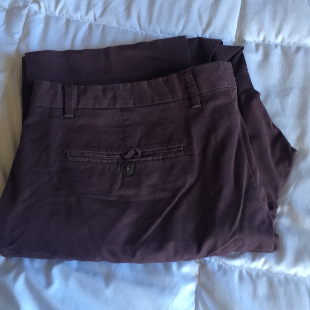 Maroon Chinos from H&M